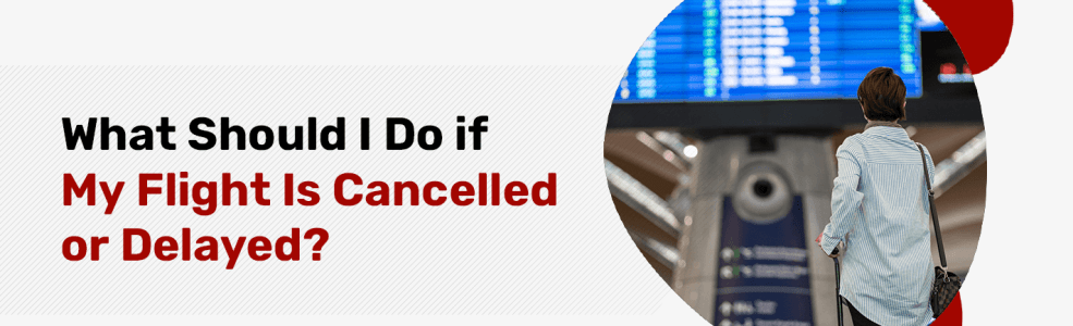 What should you do if your flight is cancelled?