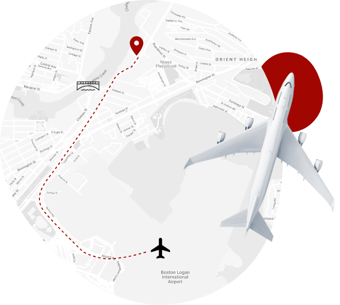 Par Shuttle & Fly airport shuttle route